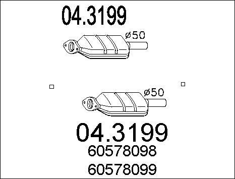 MTS 04.3199 - Katalizators autodraugiem.lv