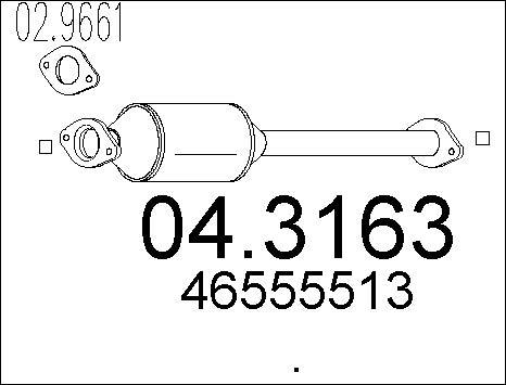 MTS 04.3163 - Katalizators autodraugiem.lv