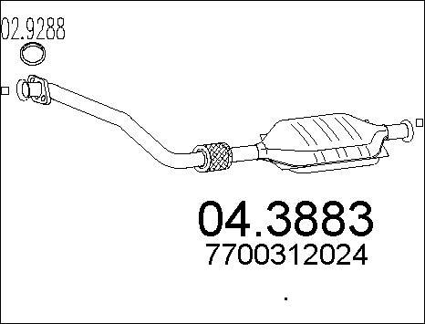 MTS 04.3883 - Katalizators autodraugiem.lv