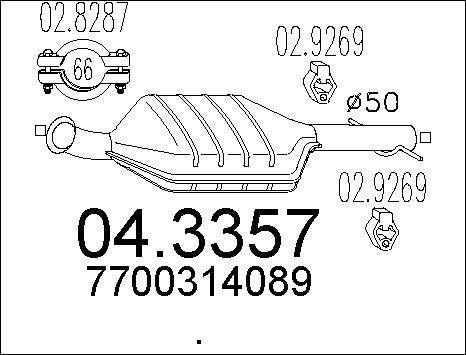 MTS 04.3357 - Katalizators autodraugiem.lv
