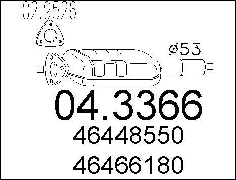 MTS 04.3366 - Katalizators autodraugiem.lv