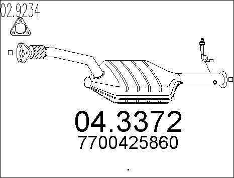 MTS 04.3372 - Katalizators autodraugiem.lv