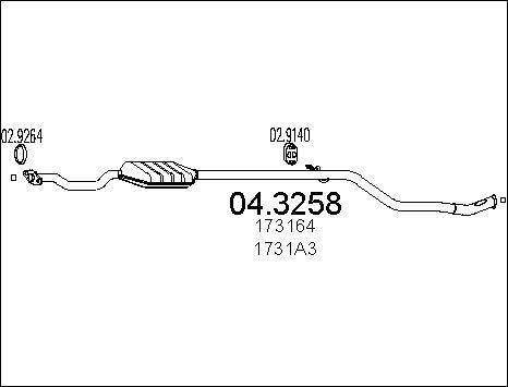 MTS 04.3258 - Katalizators autodraugiem.lv