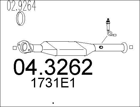 MTS 04.3262 - Katalizators autodraugiem.lv