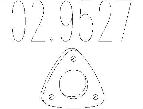 MTS 02.9527 - Blīve, Izplūdes caurule autodraugiem.lv