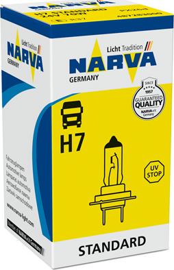 Narva 487283000 - Лампа накаливания, фара дальнего света autodraugiem.lv