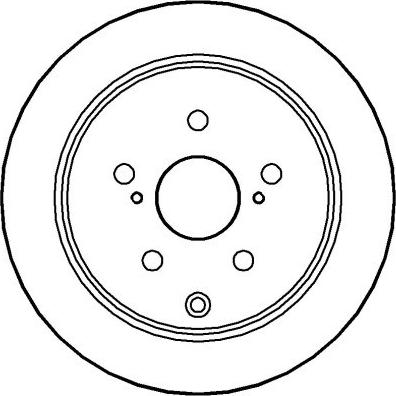 IPS Parts IBP-1207 - Bremžu diski autodraugiem.lv