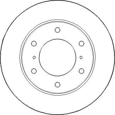 NATIONAL NBD1558 - Bremžu diski autodraugiem.lv