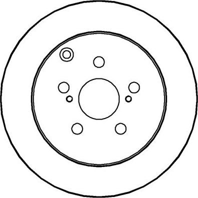 NATIONAL NBD1095 - Bremžu diski autodraugiem.lv