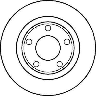 BOSCH 986478574 - Bremžu diski autodraugiem.lv