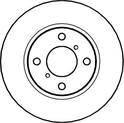 DJ Parts BD1775 - Bremžu diski autodraugiem.lv