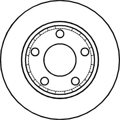 Unipart GBD1769 - Bremžu diski autodraugiem.lv