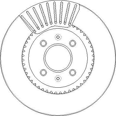 Triscan 203536 - Bremžu diski autodraugiem.lv
