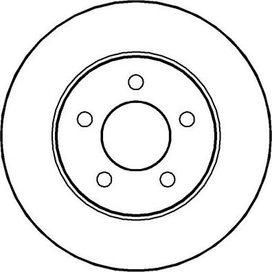 NATIONAL NBD1341 - Bremžu diski autodraugiem.lv