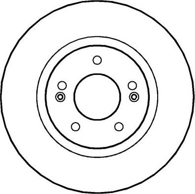 DJ Parts BD1690 - Bremžu diski autodraugiem.lv