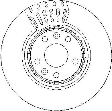 Triscan 1115-18642C - Bremžu diski autodraugiem.lv