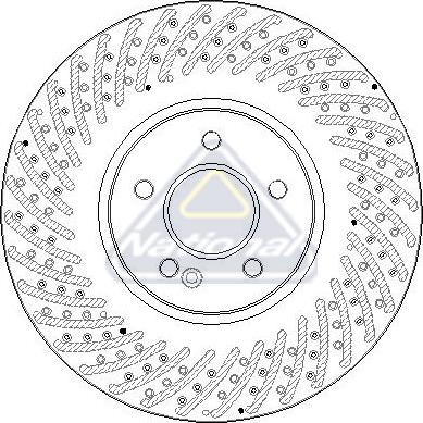 National NBD2429 - Bremžu diski autodraugiem.lv
