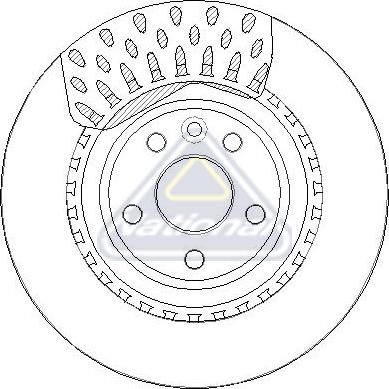 National NBD2515 - Bremžu diski autodraugiem.lv