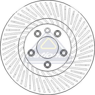 National NBD2374 - Bremžu diski autodraugiem.lv