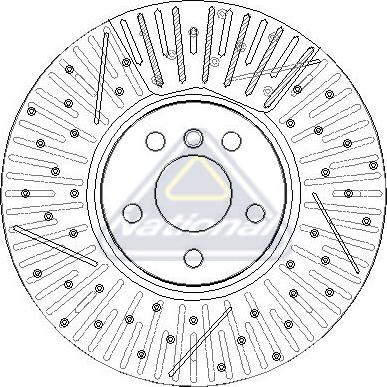 National NBD2255 - Bremžu diski autodraugiem.lv