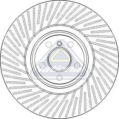 National NBD2266 - Bremžu diski autodraugiem.lv