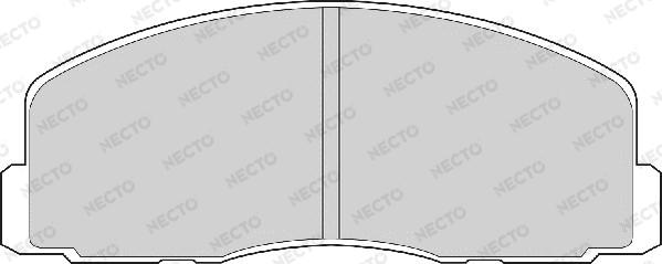 Necto FD903A - Bremžu uzliku kompl., Disku bremzes autodraugiem.lv