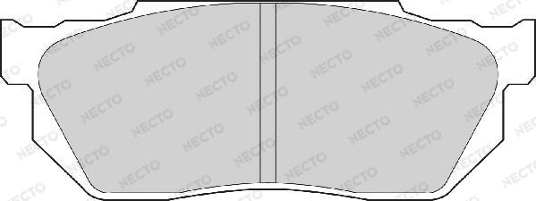 Necto FD902A - Bremžu uzliku kompl., Disku bremzes autodraugiem.lv