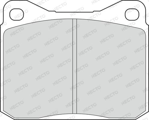 Necto FD4141V - Bremžu uzliku kompl., Disku bremzes autodraugiem.lv