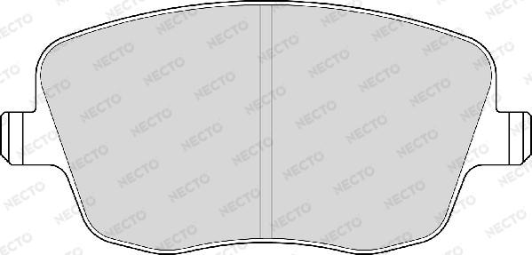 Necto FD6963A - Bremžu uzliku kompl., Disku bremzes autodraugiem.lv