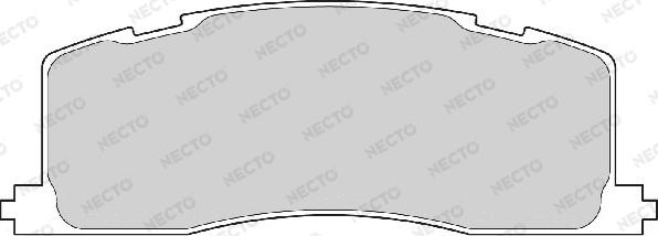 Necto FD6904A - Bremžu uzliku kompl., Disku bremzes autodraugiem.lv