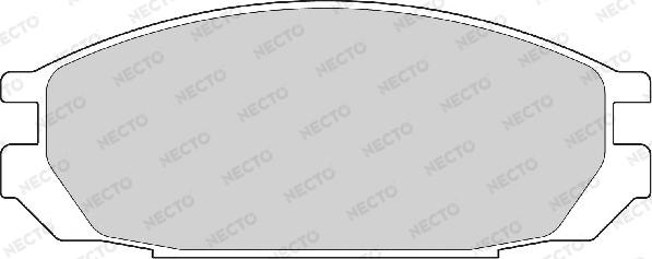 Necto FD6905A - Bremžu uzliku kompl., Disku bremzes autodraugiem.lv