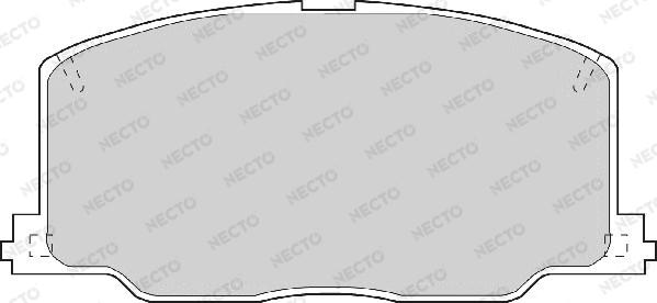Necto FD6459A - Bremžu uzliku kompl., Disku bremzes autodraugiem.lv