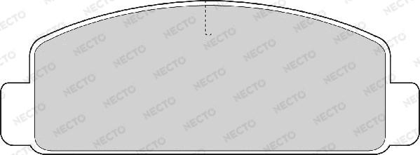 Necto FD6553A - Bremžu uzliku kompl., Disku bremzes autodraugiem.lv