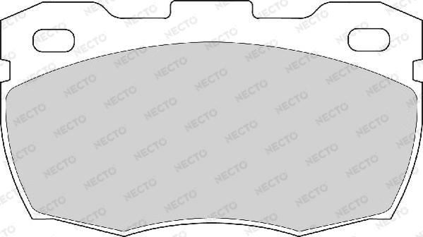 Necto FD6585A - Bremžu uzliku kompl., Disku bremzes autodraugiem.lv