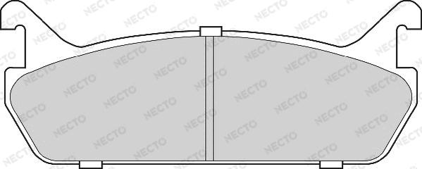 Necto FD6694A - Bremžu uzliku kompl., Disku bremzes autodraugiem.lv