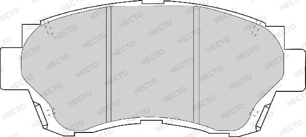 Necto FD6635A - Bremžu uzliku kompl., Disku bremzes autodraugiem.lv