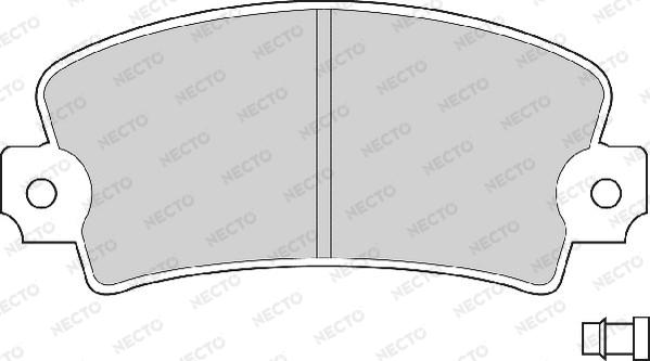 Necto FD602A - Bremžu uzliku kompl., Disku bremzes autodraugiem.lv