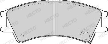 Necto FD6867A - Bremžu uzliku kompl., Disku bremzes autodraugiem.lv