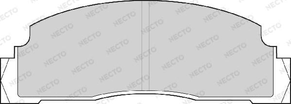 Necto FD688A - Bremžu uzliku kompl., Disku bremzes autodraugiem.lv