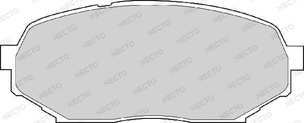 Necto FD6830A - Bremžu uzliku kompl., Disku bremzes autodraugiem.lv
