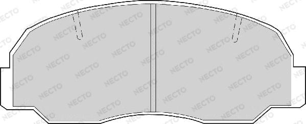 Necto FD6353A - Bremžu uzliku kompl., Disku bremzes autodraugiem.lv