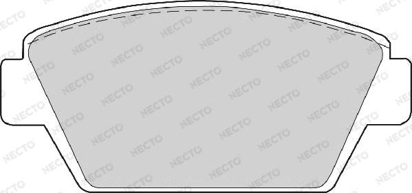 Necto FD6352A - Bremžu uzliku kompl., Disku bremzes autodraugiem.lv