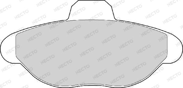 Necto FD6389A - Bremžu uzliku kompl., Disku bremzes autodraugiem.lv