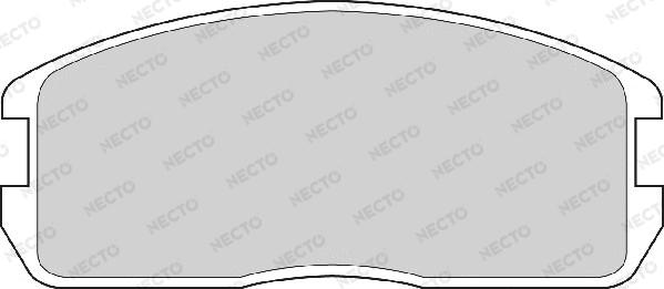 Necto FD6337A - Bremžu uzliku kompl., Disku bremzes autodraugiem.lv