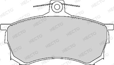 Necto FD6798A - Bremžu uzliku kompl., Disku bremzes autodraugiem.lv