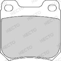 Necto FD6715A - Bremžu uzliku kompl., Disku bremzes autodraugiem.lv