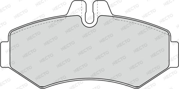 Necto FD6784V - Bremžu uzliku kompl., Disku bremzes autodraugiem.lv