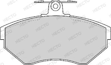 Necto FD6777A - Bremžu uzliku kompl., Disku bremzes autodraugiem.lv