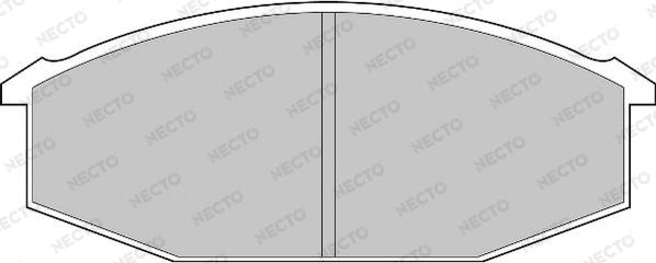 Necto FD865V - Bremžu uzliku kompl., Disku bremzes autodraugiem.lv