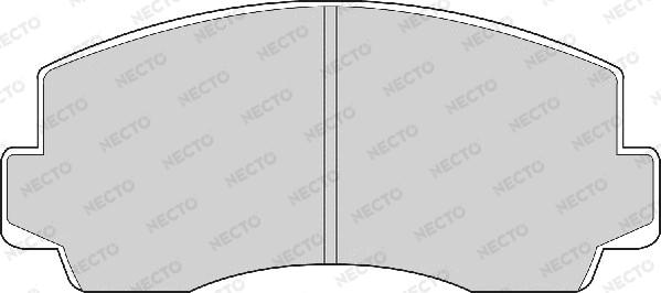 Necto FD881A - Bremžu uzliku kompl., Disku bremzes autodraugiem.lv